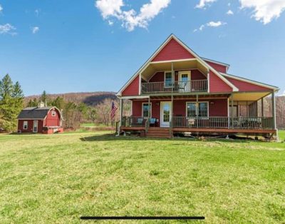 Danby Pond Compound on 5 Acres + 400 Ft Waterfront